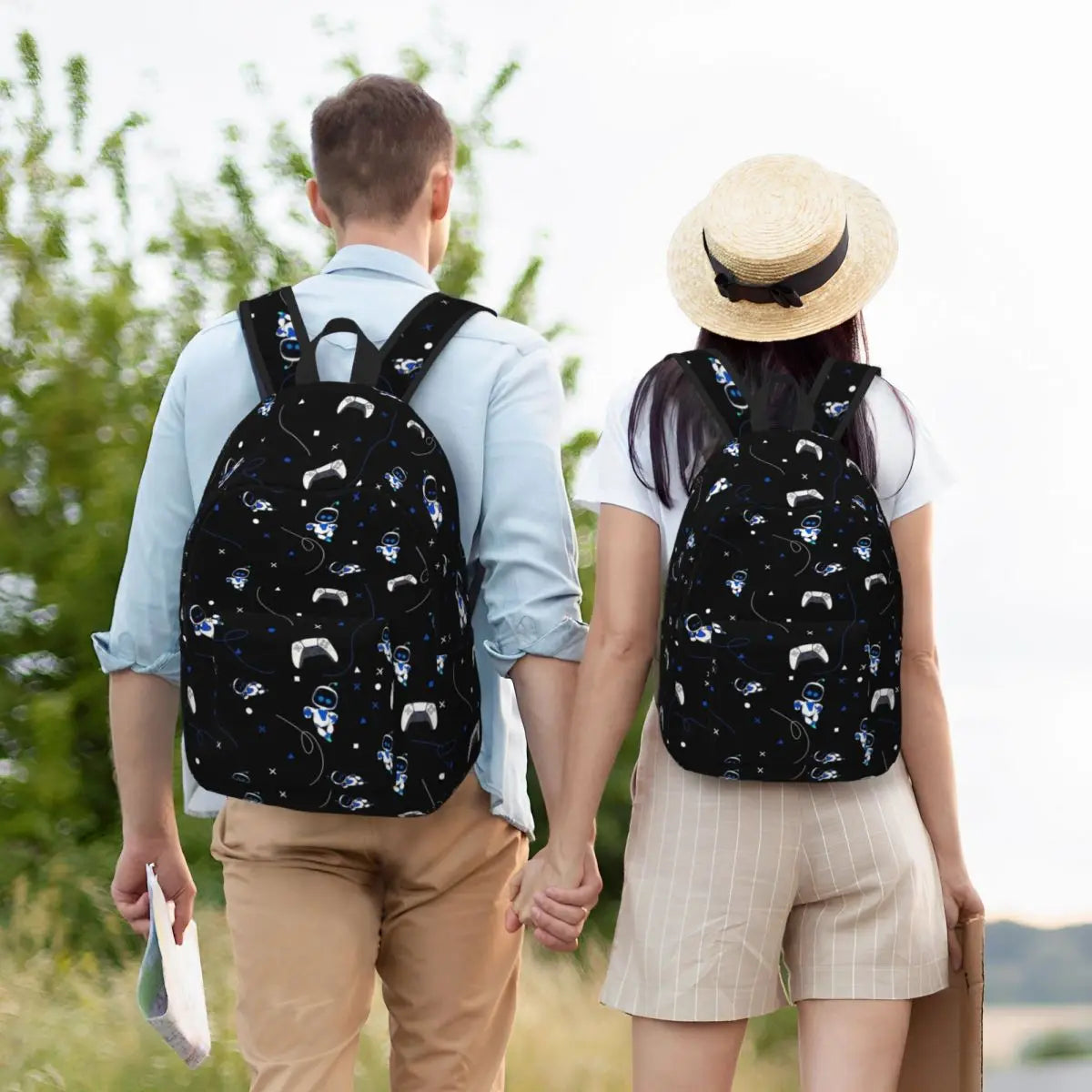 Astrobot Backpack - Astro Black School bag