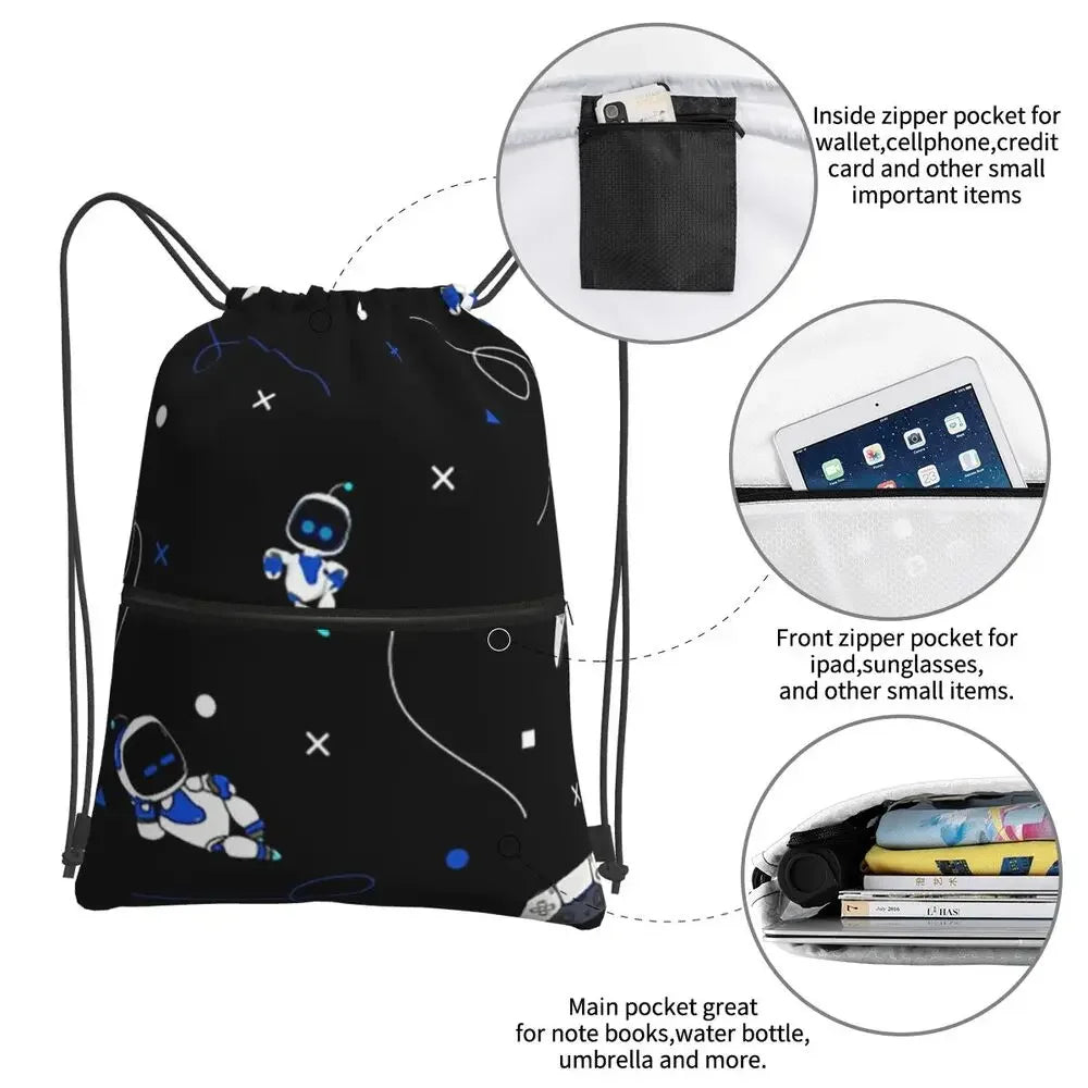 Astrobot Drawstring Bag - Astro Space