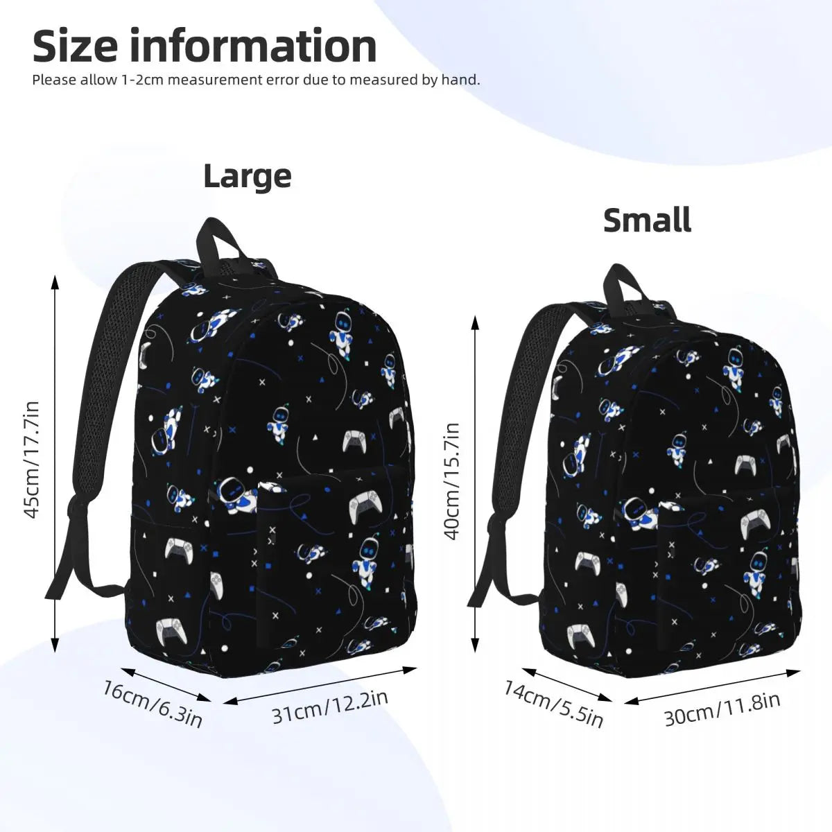 Astrobot Backpack - Astro Black School bag