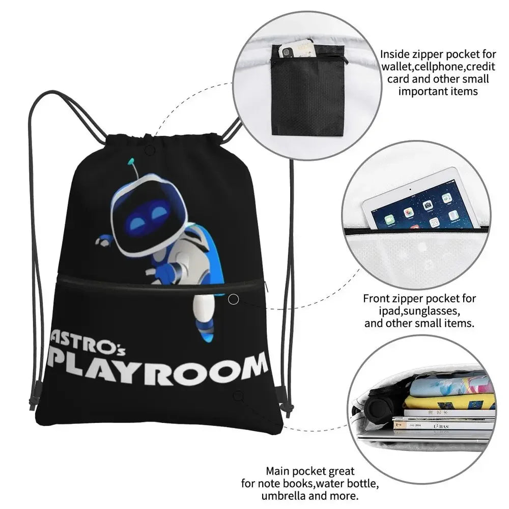 Astrobot Drawstring Bag - Astro Playroom 2