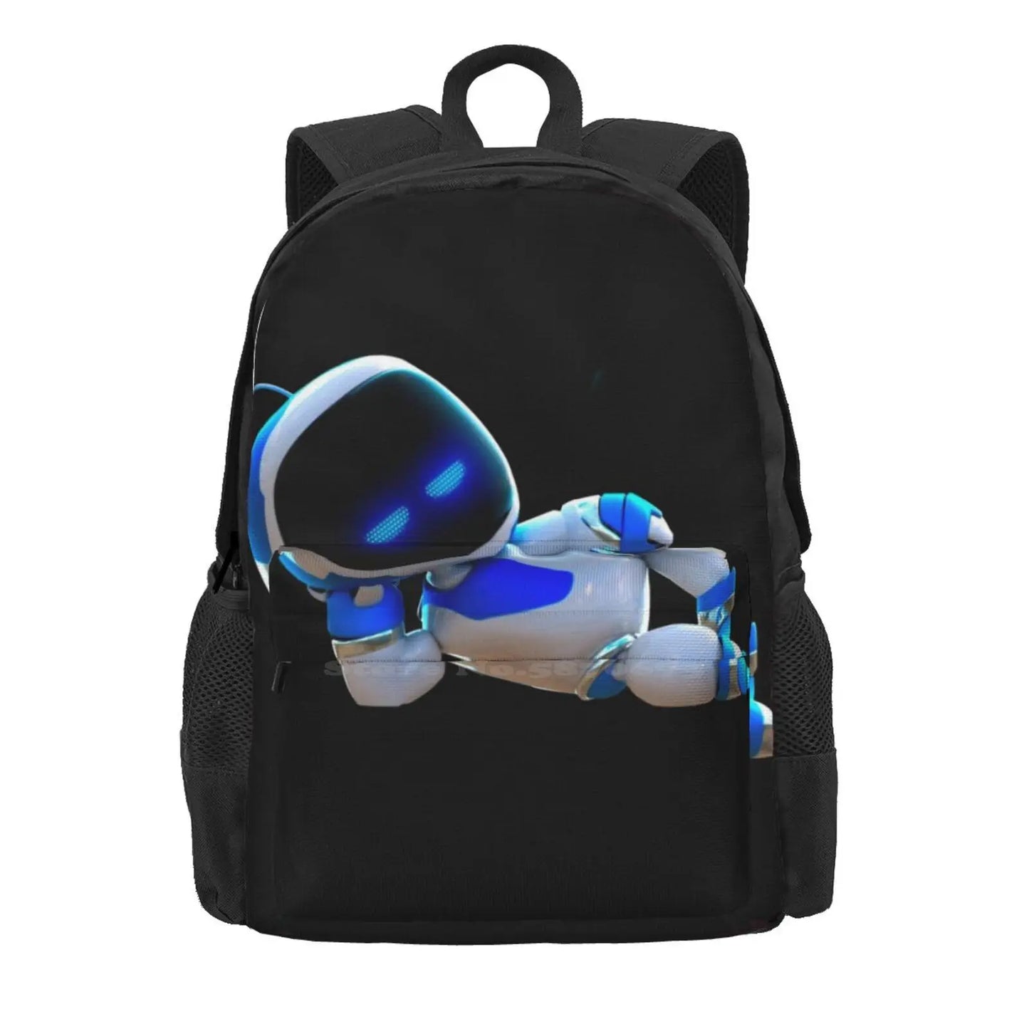 Astrobot  Black School Bag